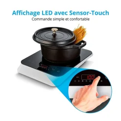 Plaque à induction 1 foyer MEDION MD18490 2000 W noir 29 x 36 x 6 cm