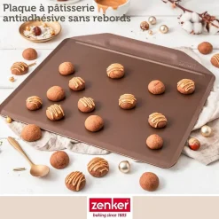 Plaque à pâtisserie sans rebords 36 x 33 cm Zenker Mojave Gold