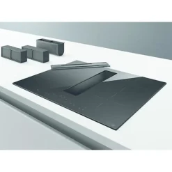 Plaque a induction aspirante - TURBOAIR - Impulso - BL/A/60 - 4 feux - 60,2 x 51,7 cm - Noir