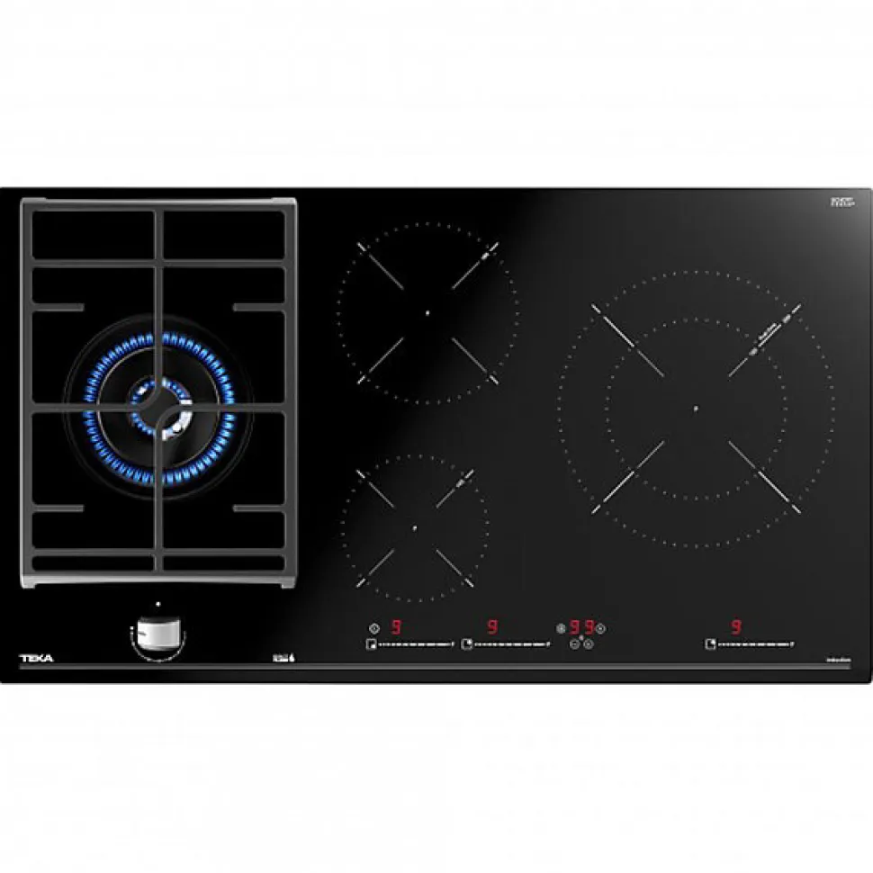 Plaque au gaz Teka JZC94313ABNBK 3F 90 cm