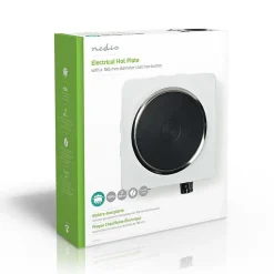 Plaque Chauffante Électrique 1500W 185 mm Protection contre la Surchauffe NEDIS