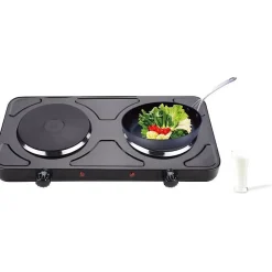 Plaque de cuisson 2 feux 2000W - Triomph ETF1523-MATCH