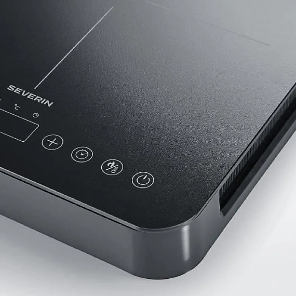 Plaque de Cuisson - Mobile Electrique SEVERIN - DK9194 - 2 foyers - 10 niveaux de puissance - 3400W