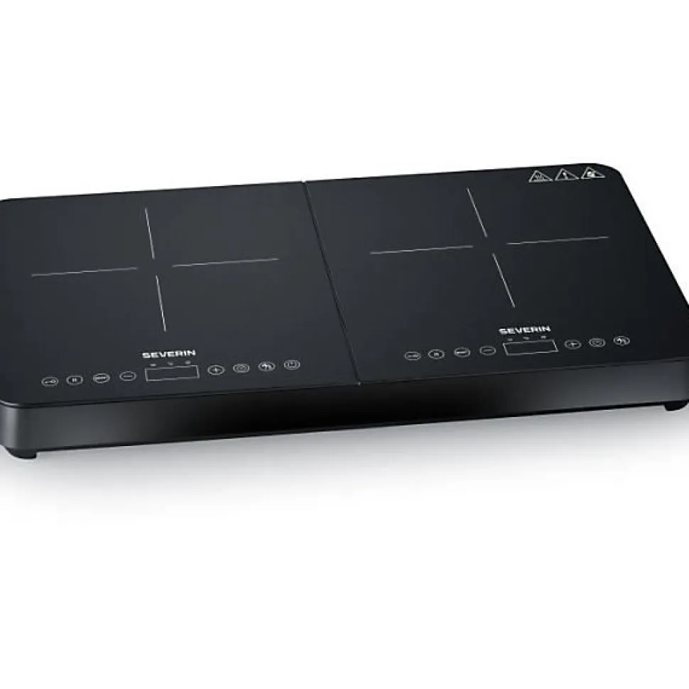 Plaque de Cuisson - Mobile Electrique SEVERIN - DK9194 - 2 foyers - 10 niveaux de puissance - 3400W