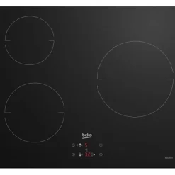 Plaque de Cuisson - Vitroceramique - BEKO - 3 foyers - 60 cm - HIC63400