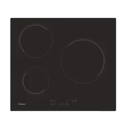 Plaque de Cuisson - Vitroceramique CANDY CH63CT - 3 foyers - Noir