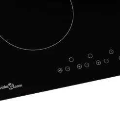 Plaque de cuisson Céramique 4 brûleurs Contrôle tactile 6000 W