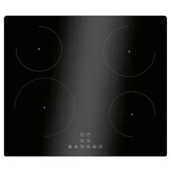 Plaque de cuisson en vitrocéramique à induction 4 feux encastrable Bomann EBKI7942