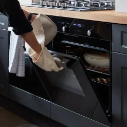 Plaque de cuisson gaz 5 foyers Cooke & Lewis coloris noir l.75 x P.52,3 x H.9,5 cm