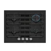 Plaque de cuisson gaz 60cm 4 feux 8000w noir Siemens EP6A6PI40 iq500