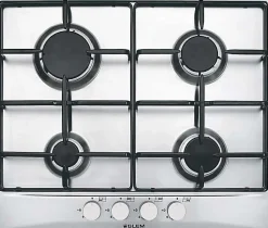 Plaque de cuisson gaz glem 4 foyers 7500 W 58.5 cm