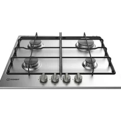 Plaque de cuisson gaz indesit thp642ixi 4 foyers 7300 W 59 cm