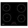 Plaque de cuisson induction 4 foyers 6000W L59xP52cm 4 miuteurs 9 niveaux de puissance tactile Ciarra CD4BIH-F