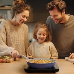 Plaque de cuisson induction Portable 1 Feux 2000W 9 Niveaux de Puissance Verrouillage Enfant Minuterie CDV201T