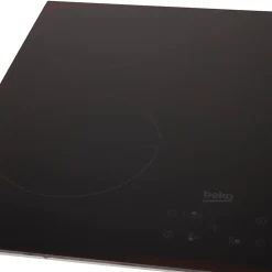 Plaque de cuisson induction 3 foyers - coloris noir - l.58 x P.51 x H.5,5 cm - Beko HQI63400MT