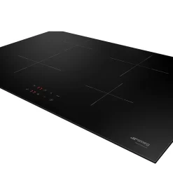 Plaque de cuisson induction 4 foyers - coloris noir - l.75 x P.51 x H.5,6 cm - Smeg SI2741D