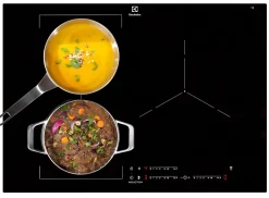 Plaque de cuisson induction 3 foyers coloris noir l.71 x P.52 x H.4,4 cm Electrolux EIV73342