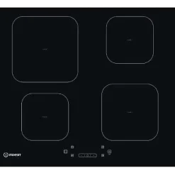 Plaque de cuisson induction indesit is83q60ne 4 foyers 7200 W 59 cm