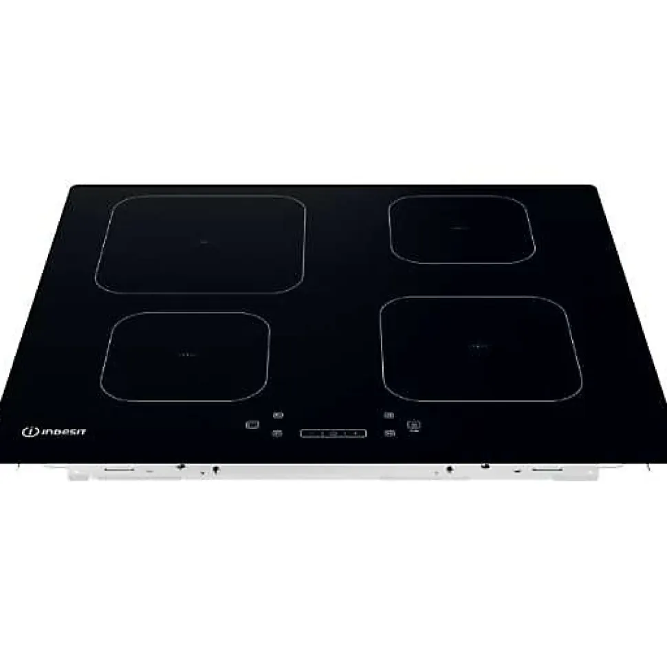 Plaque de cuisson induction indesit is83q60ne 4 foyers 7200 W 59 cm