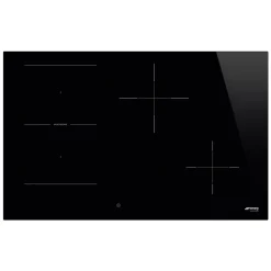 Plaque de cuisson induction 4 foyers - coloris noir - l.80 x P.51 x H.5,3 cm - Smeg SI1M4844D