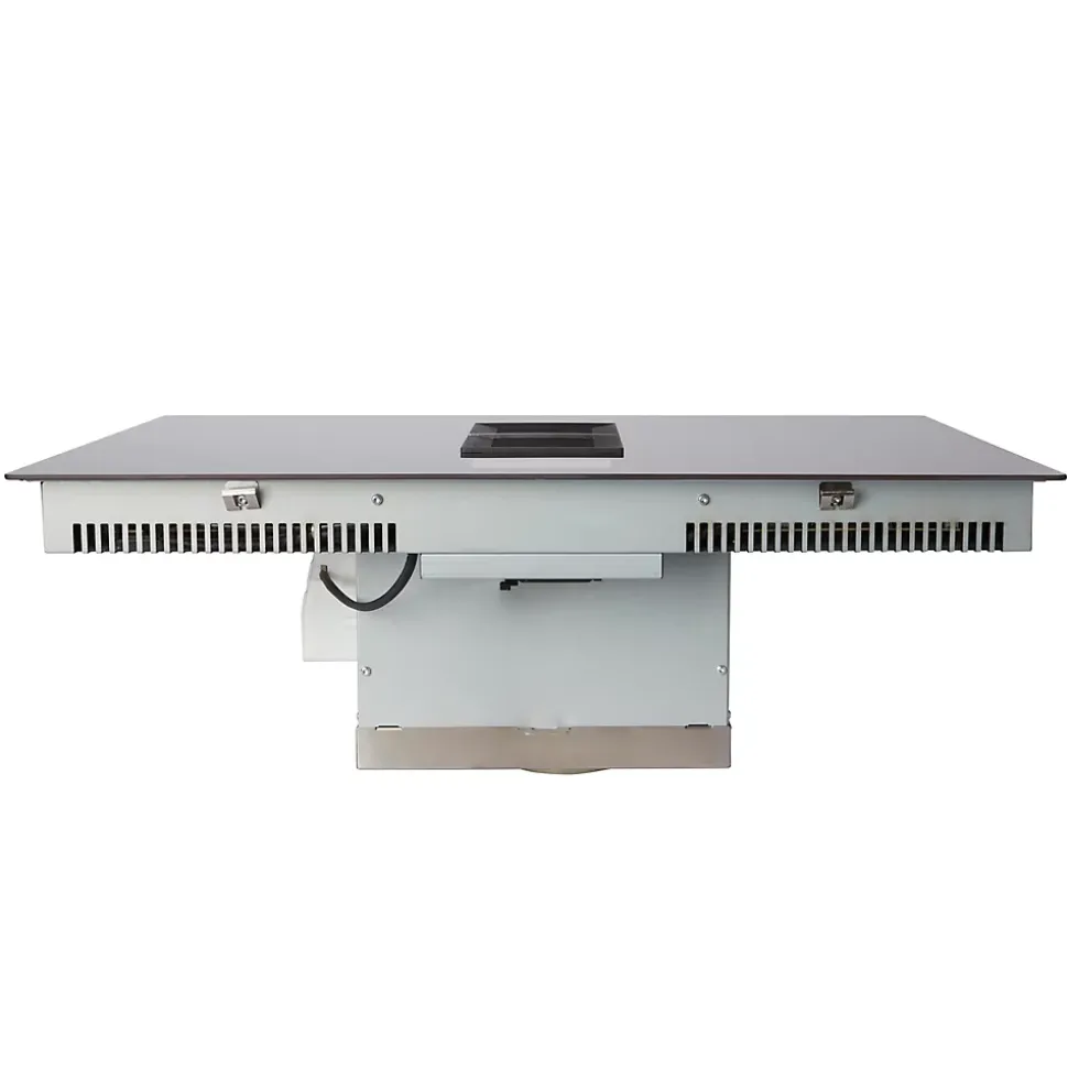 Plaque de cuisson induction 4 foyers GoodHome coloris gris anthracite l. 77 x P. 52 x H. 25 cm