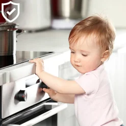 Plaque de cuisson induction 4 foyers 7200W L59xP52cm 9 puissance 2 flexizones boost verrouillage enfant Ciarra CD4BFFBIH