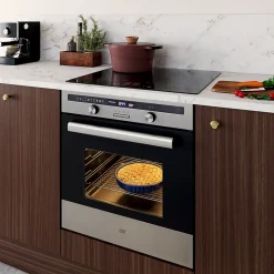 Plaque de cuisson induction 4 foyers GoodHome coloris noir l.59 x P.52 x H.6 cm