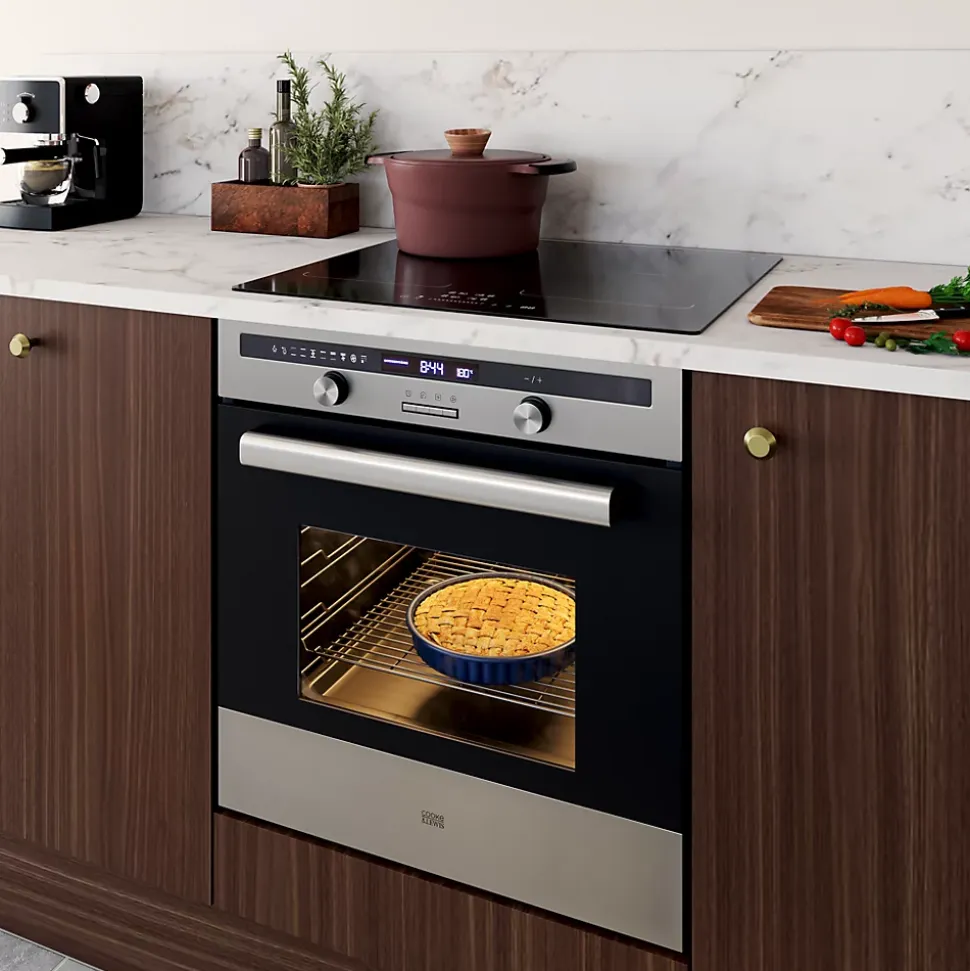 Plaque de cuisson induction 4 foyers GoodHome coloris noir l.59 x P.52 x H.6 cm