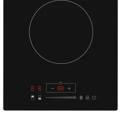 Plaque de cuisson induction 2 foyers - coloris noir - l.28,8 x P.52 x H.5,9 cm NN2ZID30EU