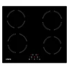 Plaque de cuisson induction 4 foyers 6000W L59xP52cm commande tactile 9 niveaux de puissance minuterie Ciarra CD4BIH-A