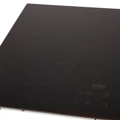 Plaque de cuisson induction 4 foyers Beko coloris noir l.58 x P.51 x H.5,2 cm