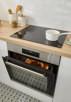 Plaque de cuisson induction 4 foyers Beko coloris noir l.58 x P.51 x H.5,2 cm