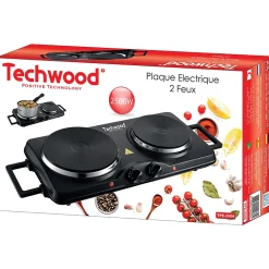 Plaque de cuisson électrique 2 feux 2500 W
