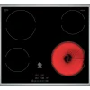 Plaque de cuisson vitroceramique balay 3eb720xr 4 foyers 6600 W 58.3 cm
