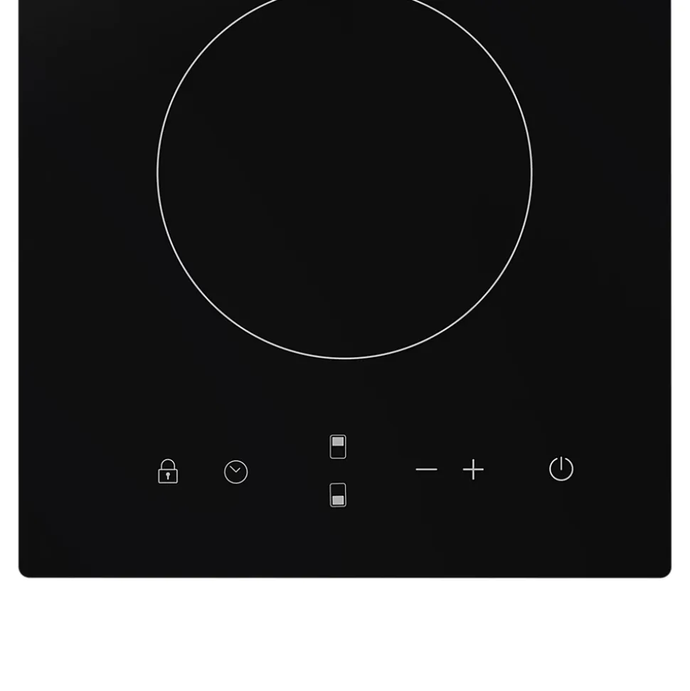 Plaque de cuisson vitrocéramique 2 foyers - coloris noir - l.28,8 x P.52 x H.5,5 cm NN2ZCR30EU