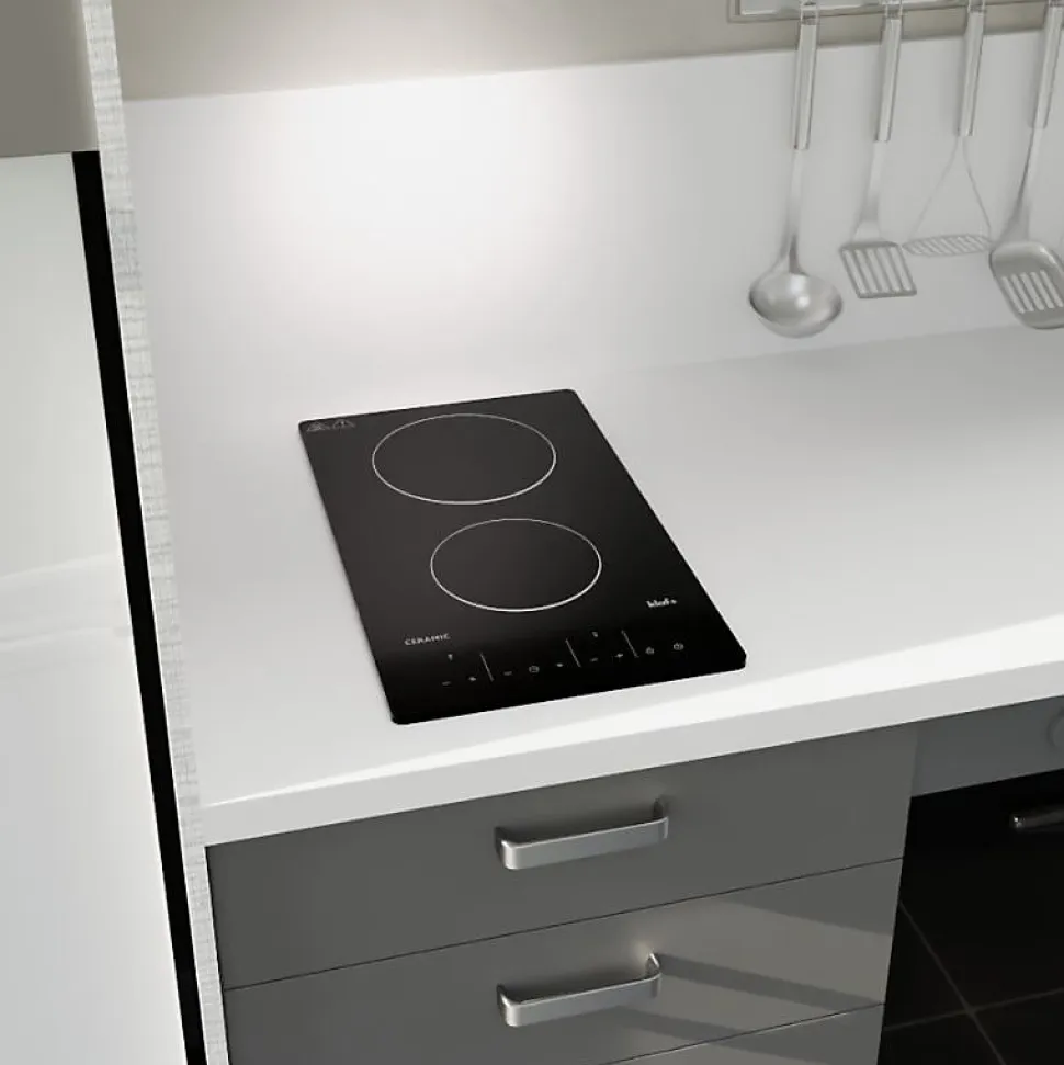 Plaque de cuisson vitrocéramique 2 feux - KLAF