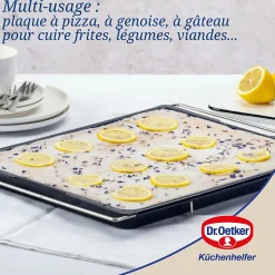 Plaque four extensible 41-53 x 33 cm Dr Oetker Back Liebe