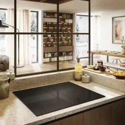 Plaque induction avec hotte intégrée Elica NIKOLATESLA FIT XL 83cm - Évacuation