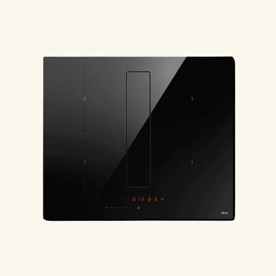 Plaque induction avec hotte intégrée Elica NIKOLATESLA FIT 60 cm - Évacuation