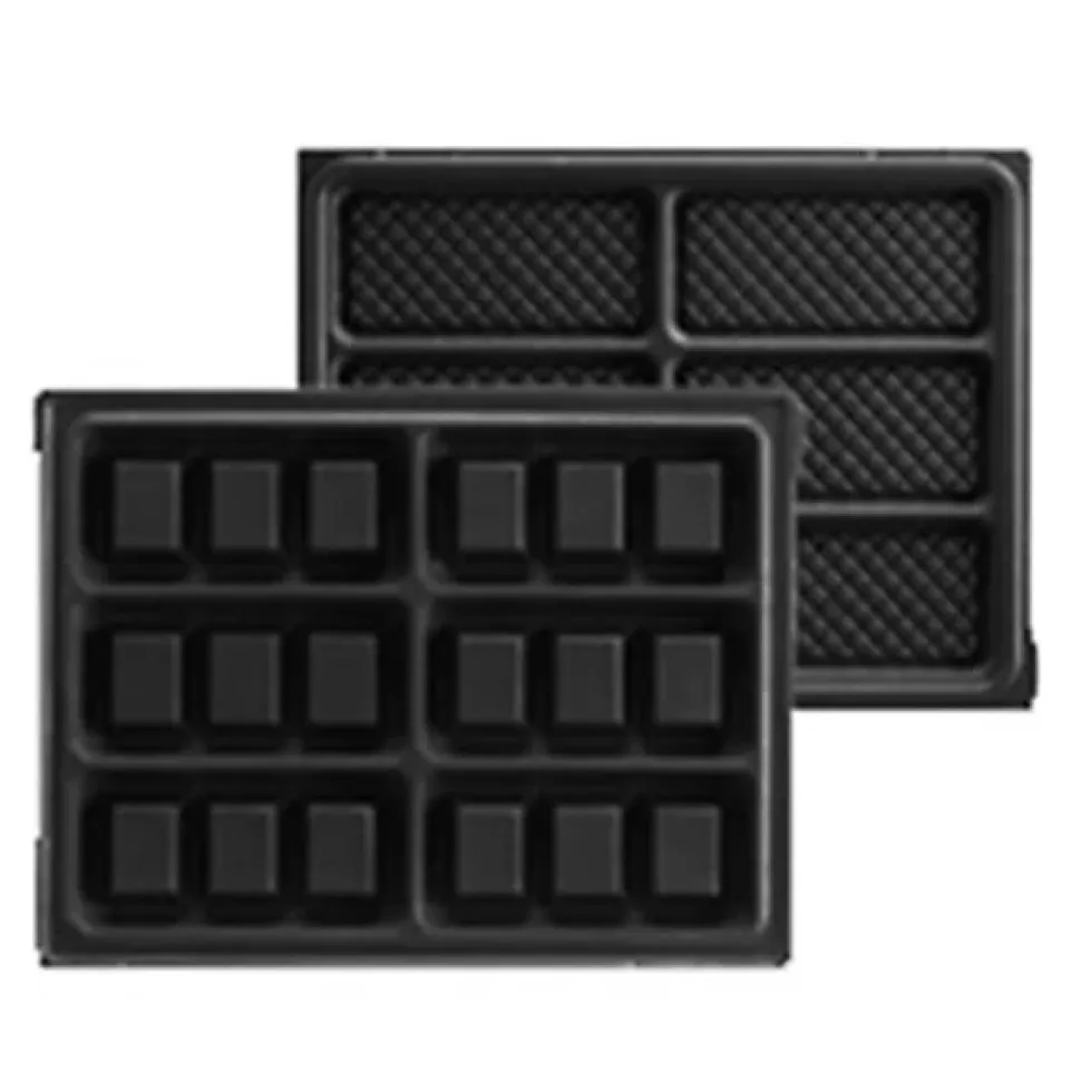 Plaques 6 mini gaufres pour tarti'gaufres Lagrange 020322