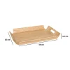 Plateau en bois design 45x35cm - Beige- 5five