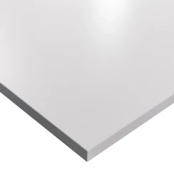 Plateau laminé gris 68 x 68 cm pour bureau, table, table basse