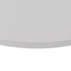 Plateau laminé gris rond, diamètre 68 cm, pour bureau, table, table basse