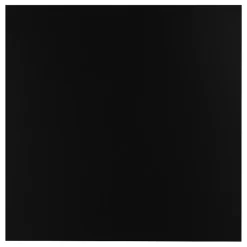 Plateau laminé noir 90 x 90 cm pour bureau, table, table basse