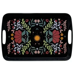 Plateau Misti 30x22cm avec anses - Multicolore- 5five