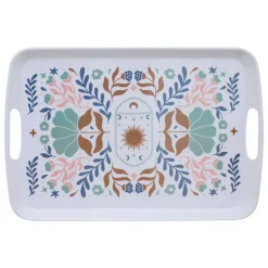 Plateau Misti 30x22cm avec anses - Multicolore- 5five