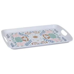 Plateau Misti 45x30cm avec anses - Noir- 5five