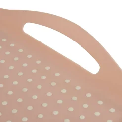 Plateau Poly 45,5x31,5 rose antidérapant - Rose- 5five