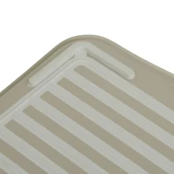 Plateau Poly 45,5x31,5cm beige antidérapant - Beige- 5five