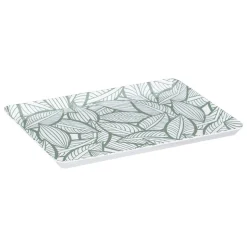 Plateau rectangle 30x22cm végétal - Multicolore- 5five